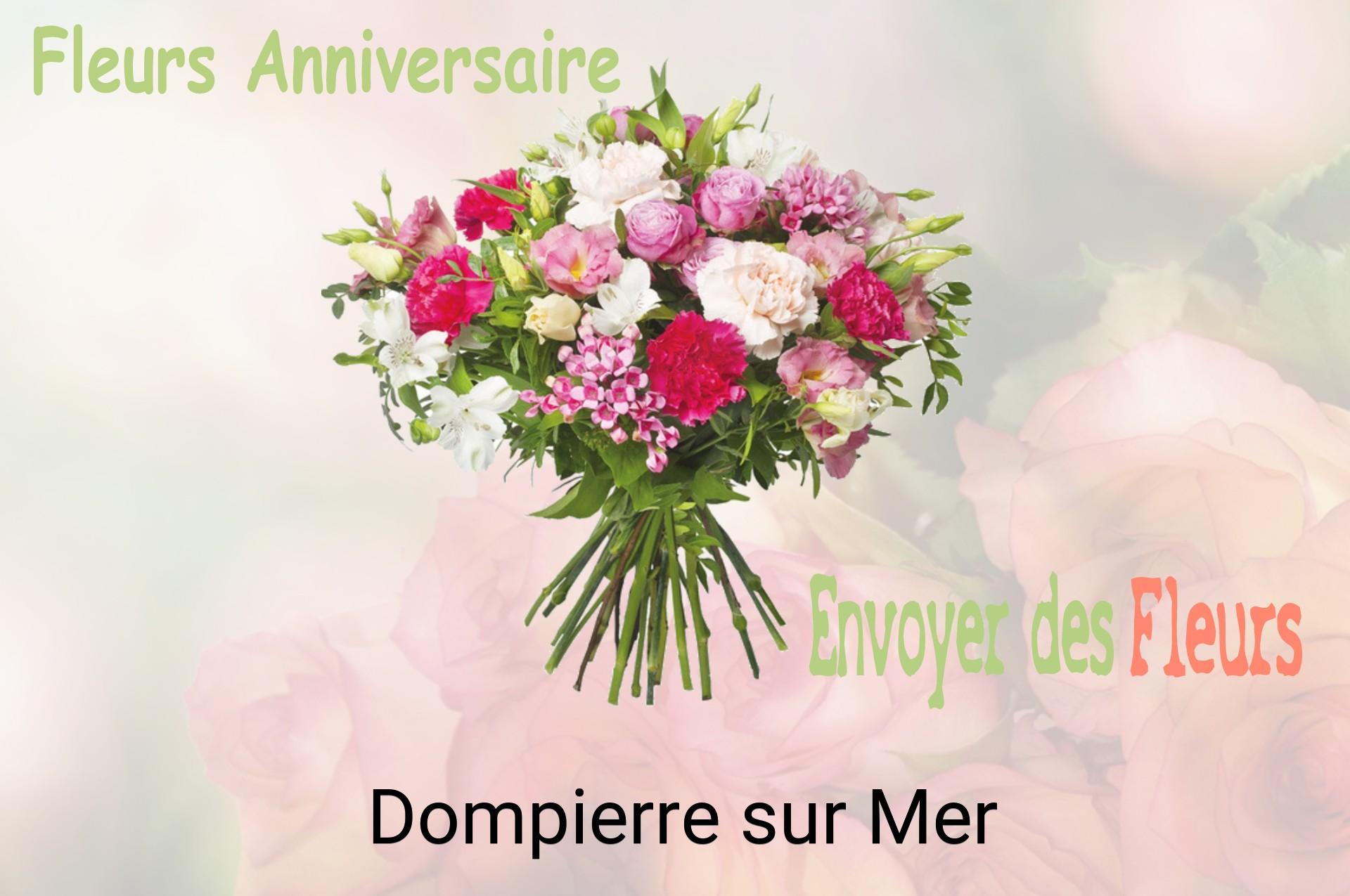 Bouquet de fleurs d’anniversaire livré à Dompierre-sur-Mer